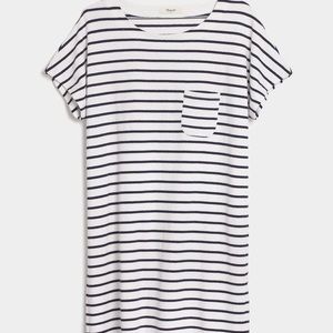 Super cute and comfy Madewell Pocket tee dress